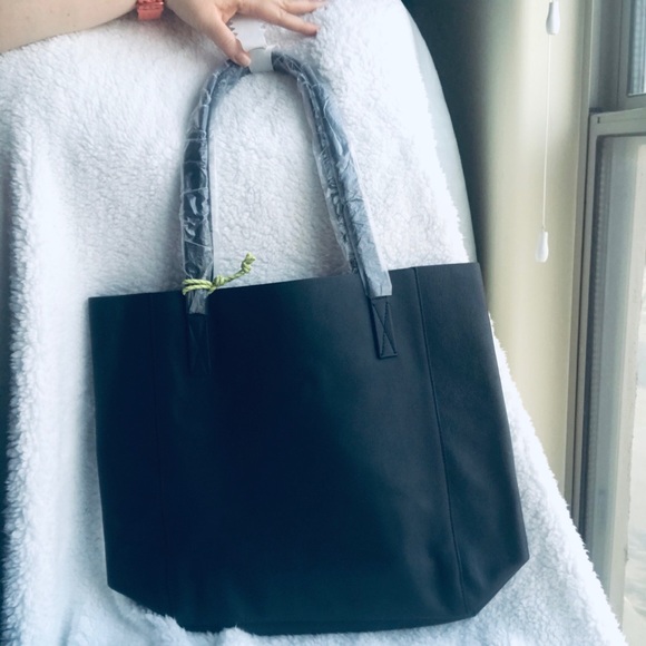 j crew tote leather